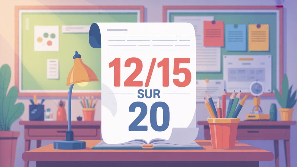 illustration 12/15 sur 20 feuille d'évaluation ambiance positive