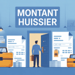 illustration à partir de quelle somme un huissier intervient