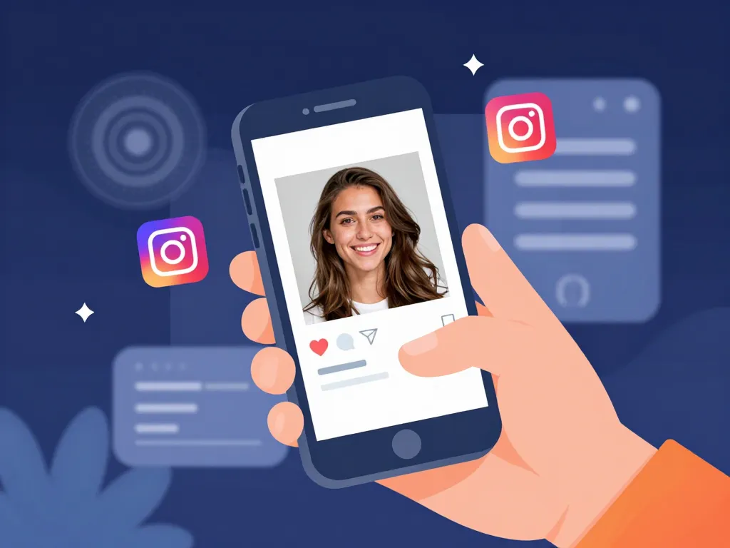concept agrandir photo insta affichage grand format