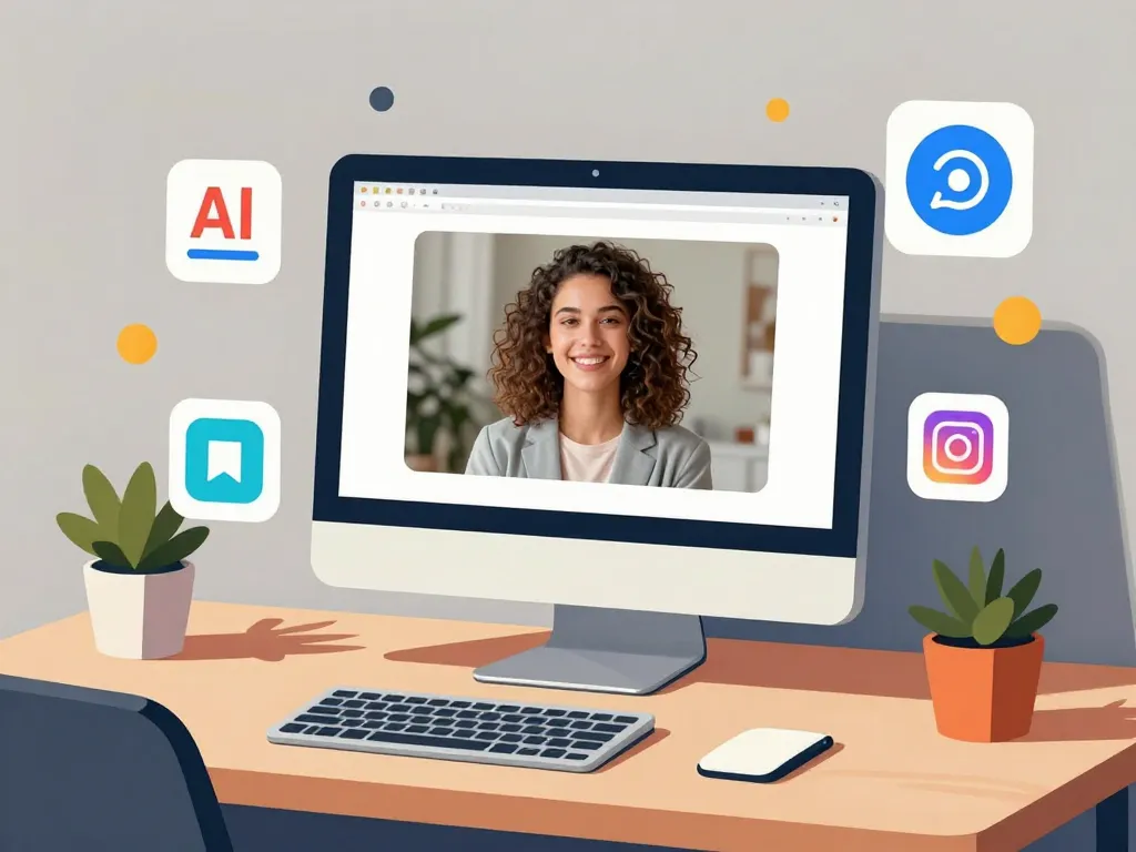 illustration agrandir photo insta outils upscaling