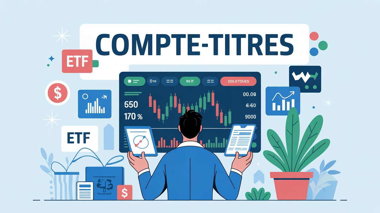c est quoi un compte titre illustration investissement