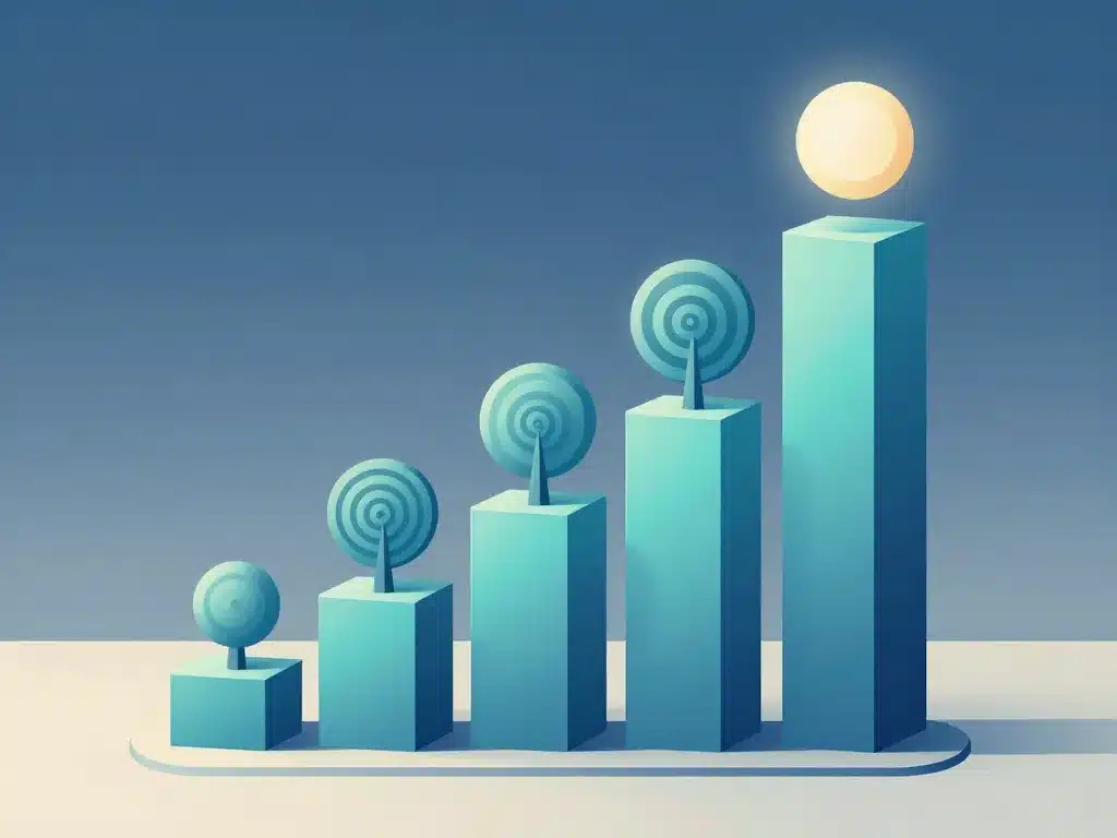 calcule du taux de croissance, métaphore visuelle de la croissance composée