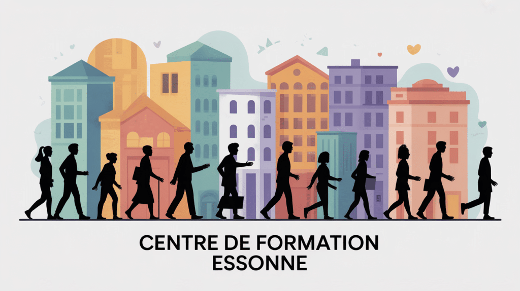 illustration centre de formation de l'essonne, diversité, dynamisme