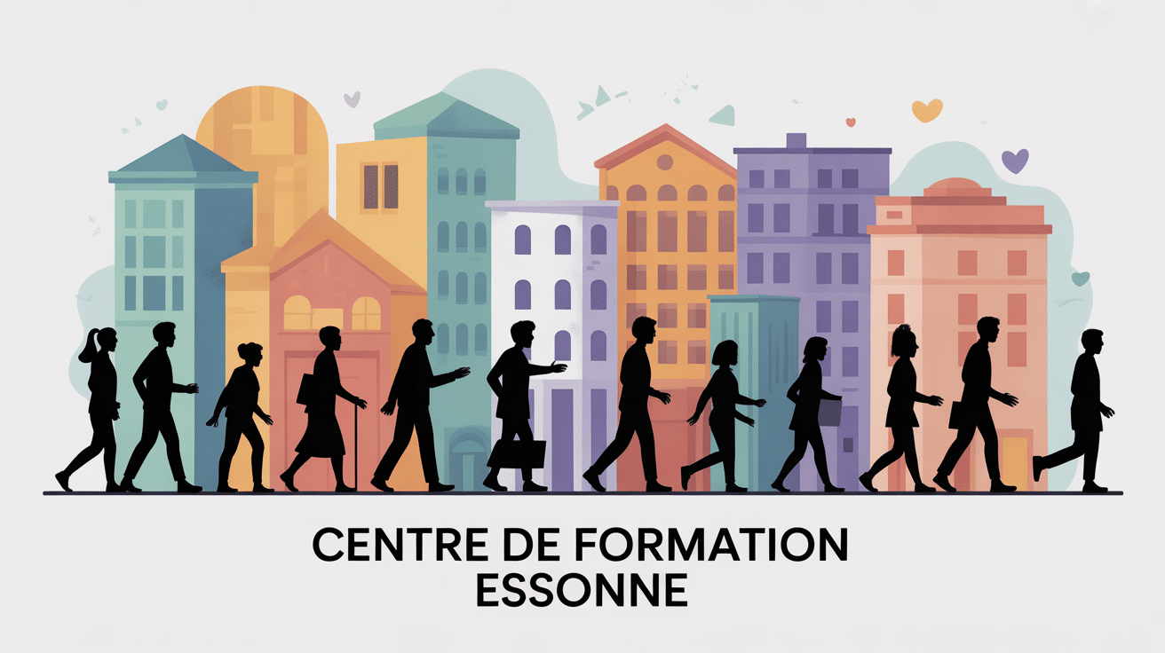 illustration centre de formation de l'essonne, diversité, dynamisme