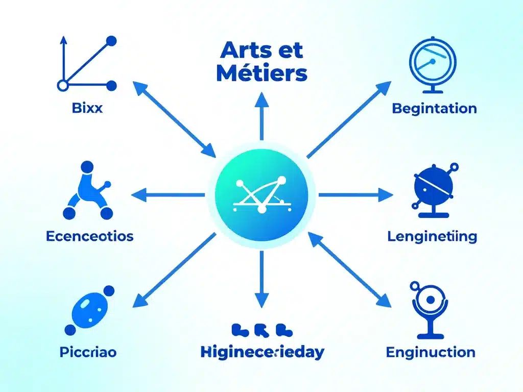 parcours prépa lise ensam diagramme arts et métiers