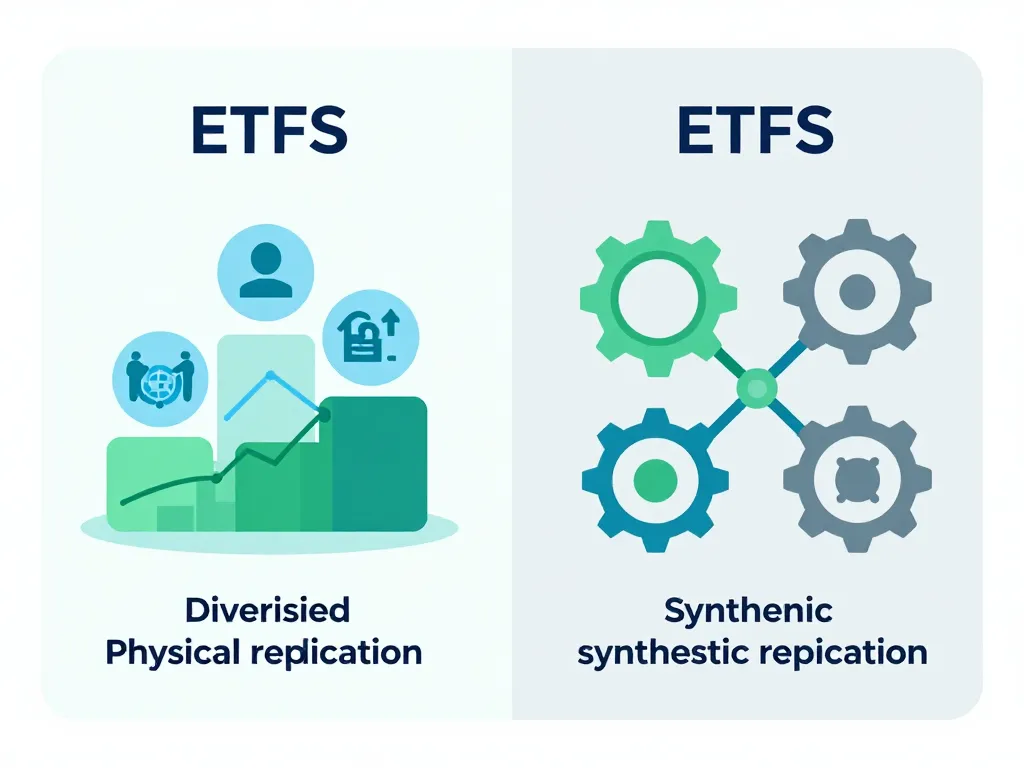 comment investir dans les etf schéma réplicatif