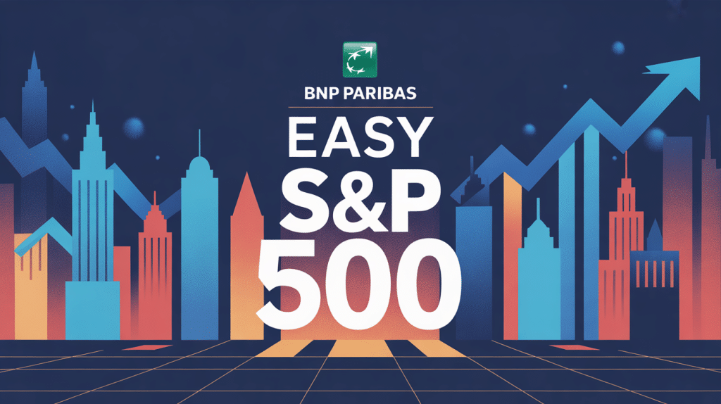 illustration cours bnp paribas easy s&p 500 investissement etf