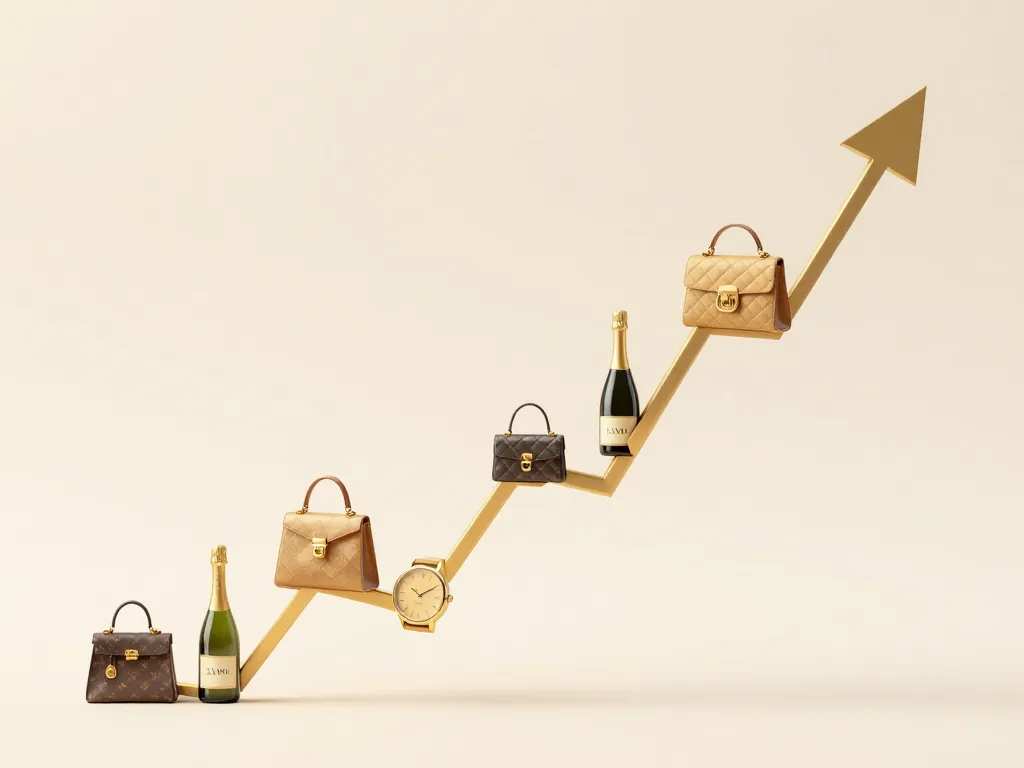 cours lvmh depuis 20 ans représentation graphique symbole