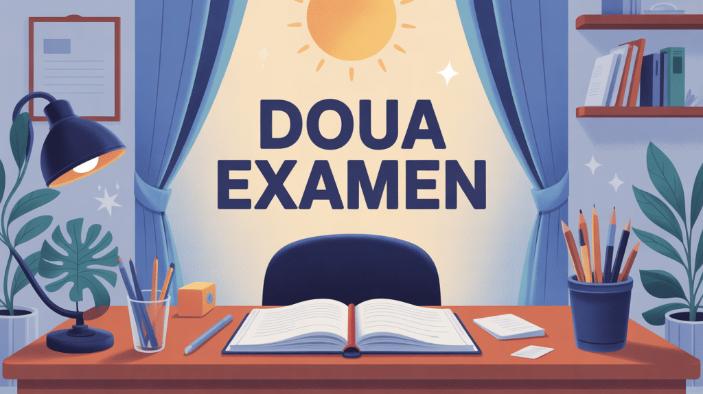 doua examen illustration réussite académique