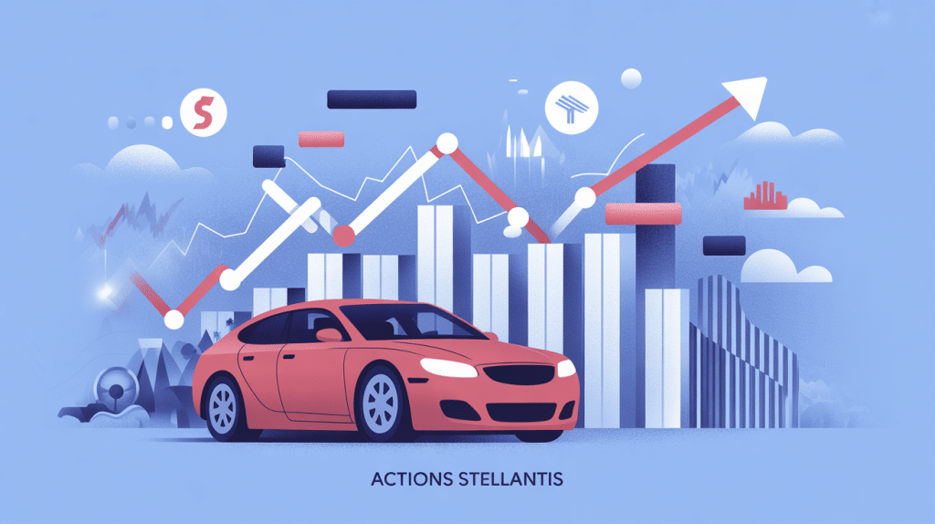 faut-il acheter des actions stellantis visuel bourse illustration
