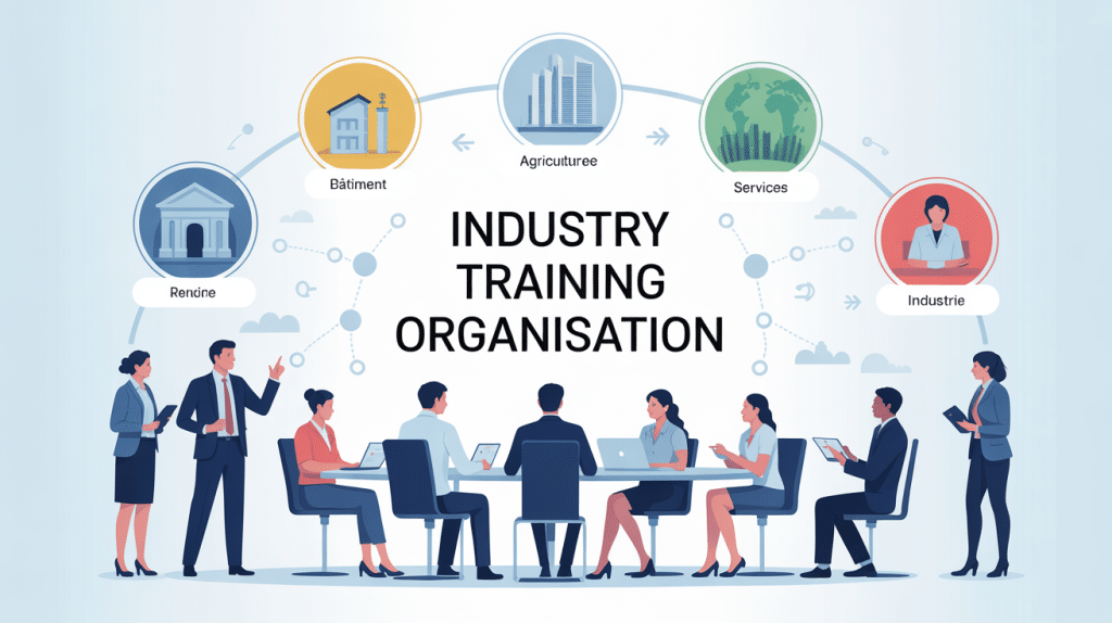industry training organisation réseau secteurs professionnels