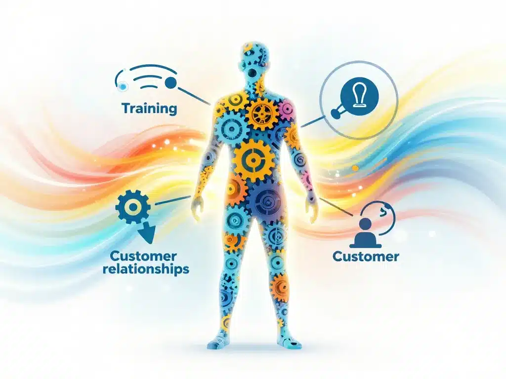 Illustration inward marketing leviers internes experience client