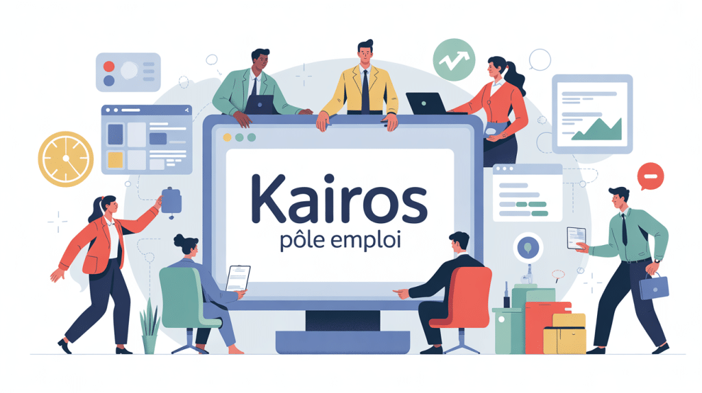 illustration kairos pole emploi gestion professionnelle