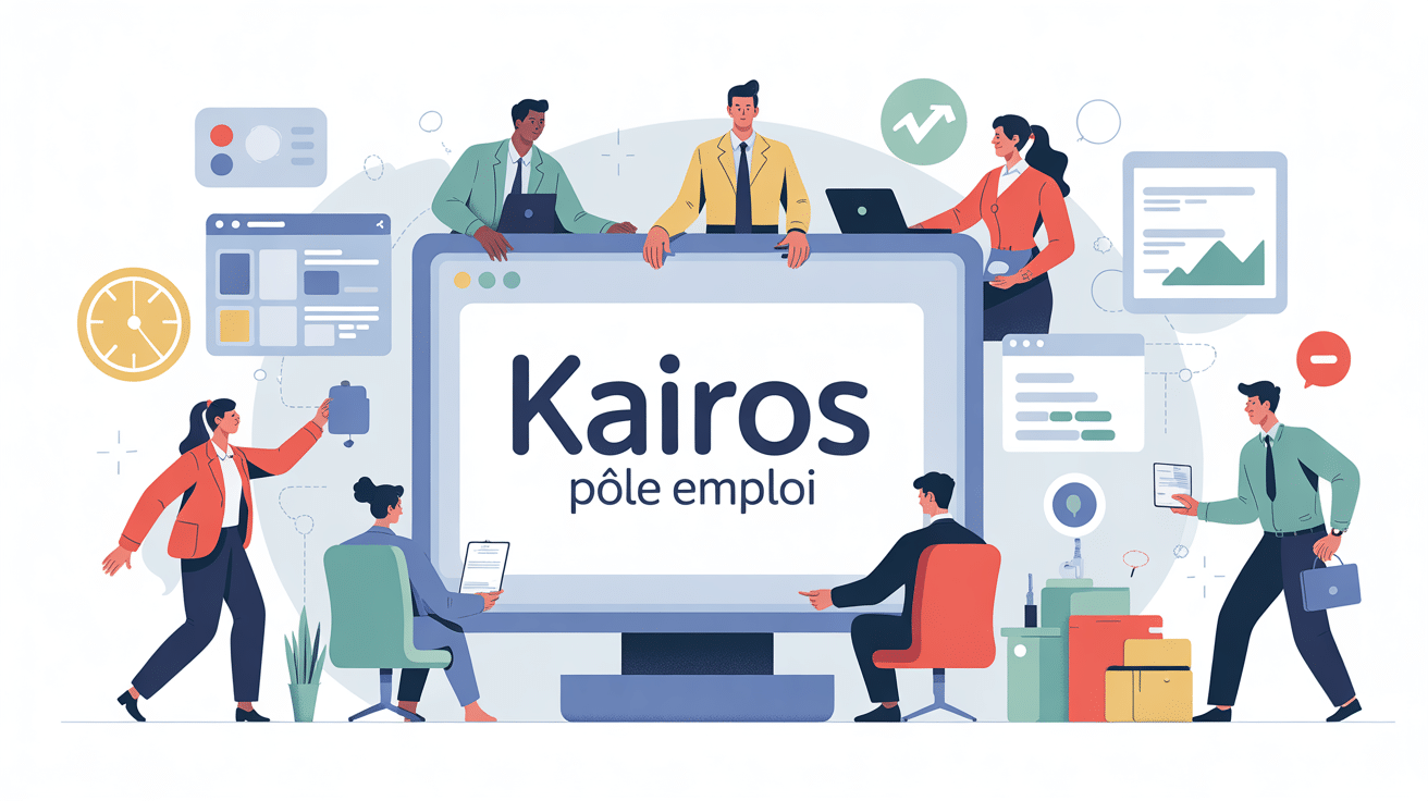 illustration kairos pole emploi gestion professionnelle