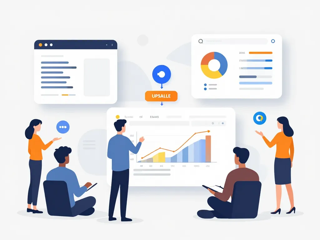 Lightfunnels fonctionnalités marketing illustration