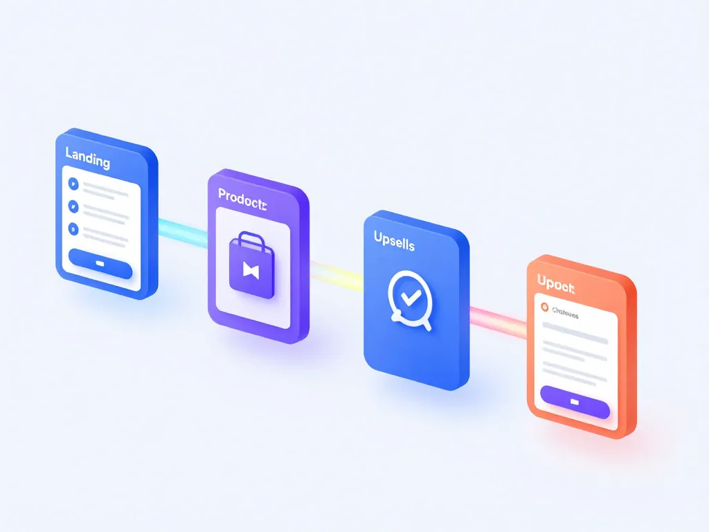 Lightfunnels fonctionnement tunnel de vente schema