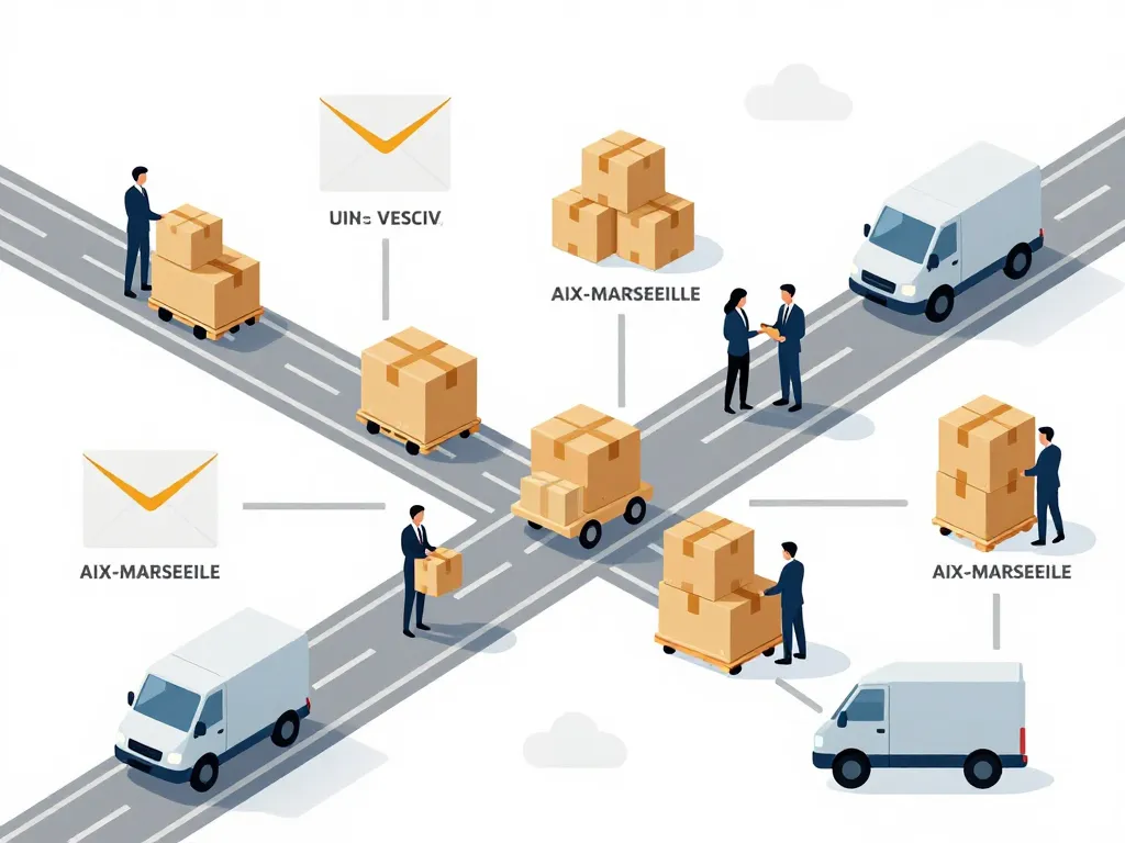 messagerie aix marseille différents besoins livraison