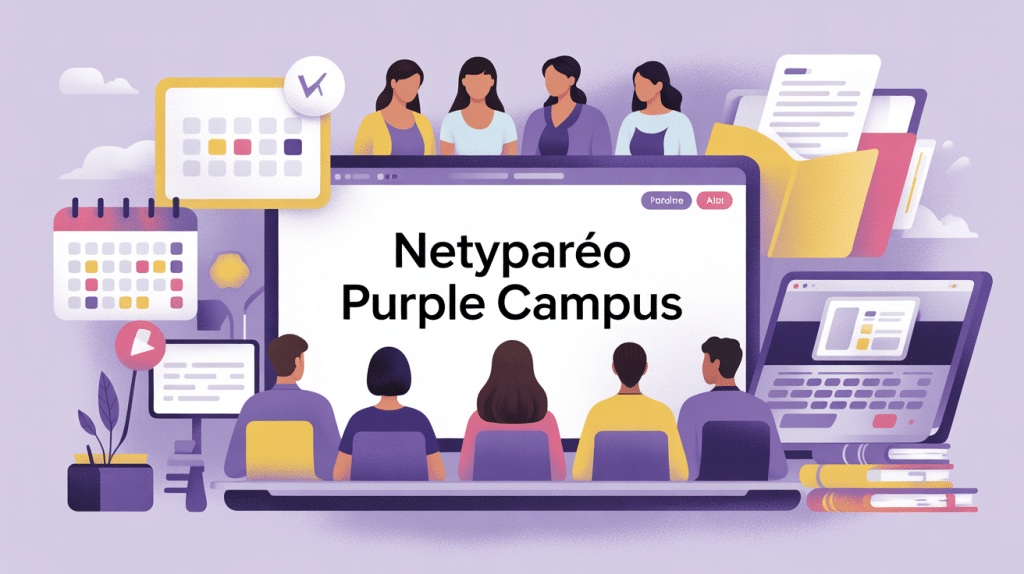 Accès portail netyparéo purple campus pour formation