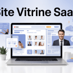 Optimiser site vitrine saas roumane and companies illustration globale