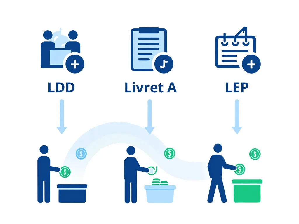 peut on avoir plusieurs ldd répartition livrets epargne