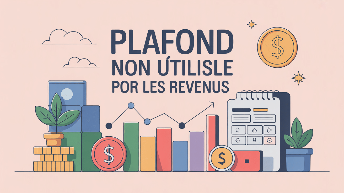 illustration plafond non utilisé pour les revenus gestion financière