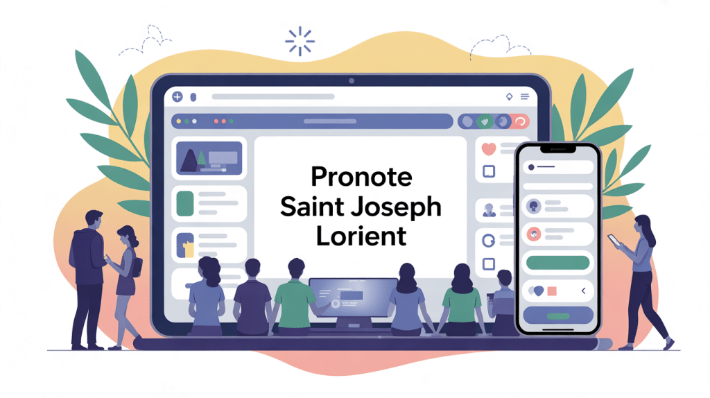 pronote saint joseph lorient portail accès numérique