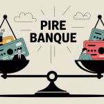 quel est la pire banque illustration balance frais clients