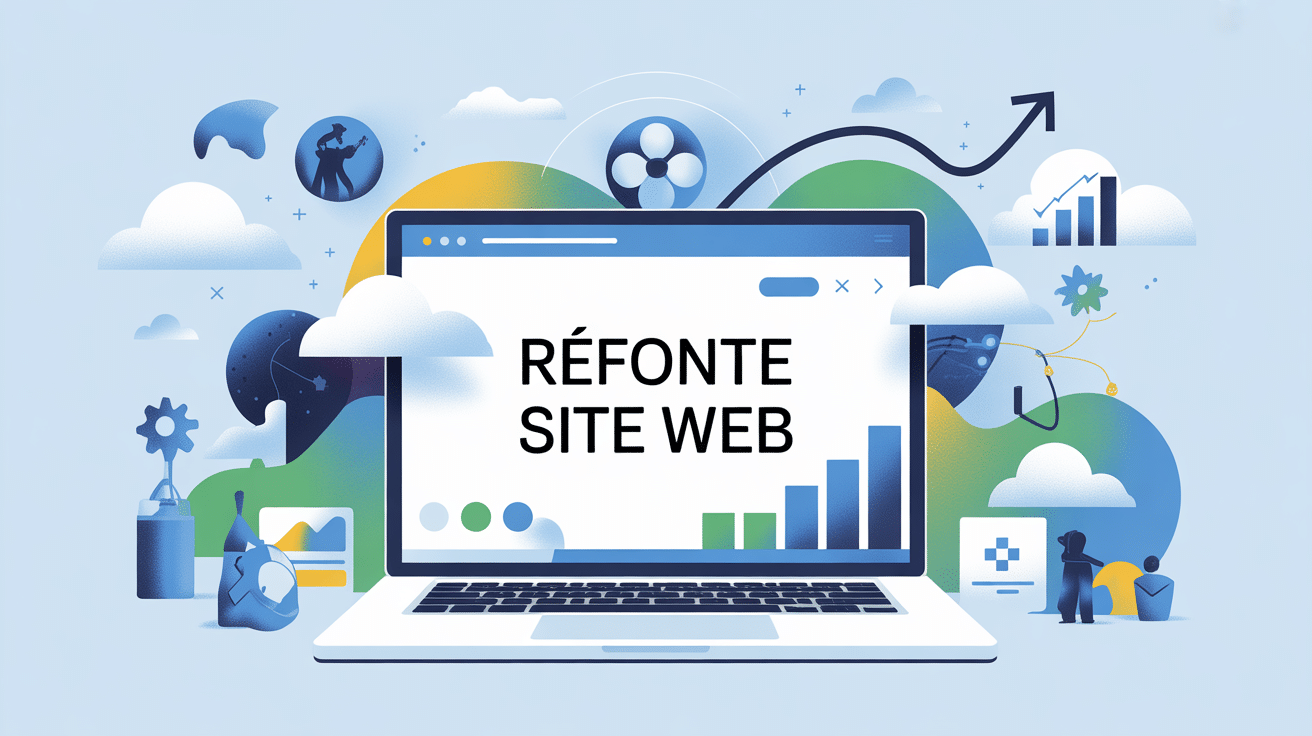 refonte site web illustration amélioration et modernisation