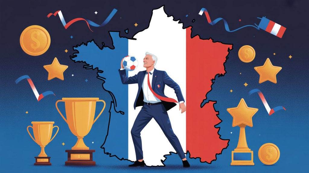 salaire de didier deschamps visuel sélectionneur équipe de france