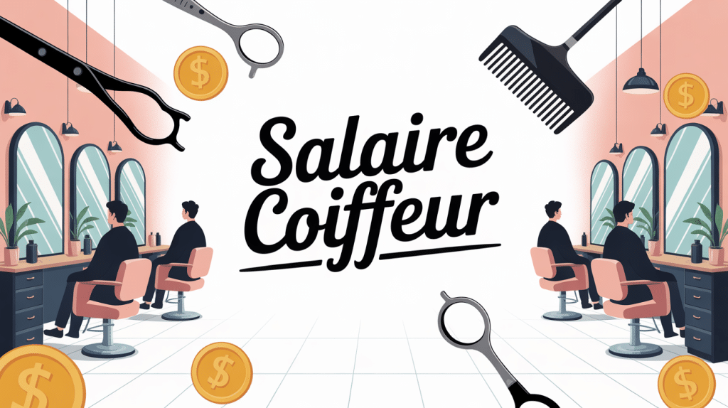 illustration professionnelle salaire des coiffeurs france