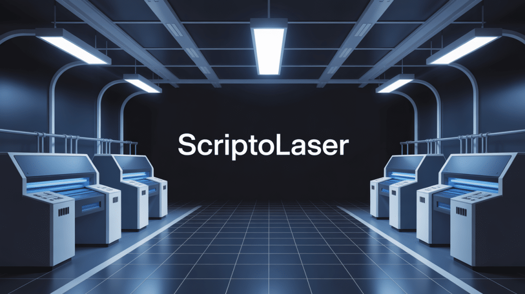 scriptolaser illustration gravure laser moderne