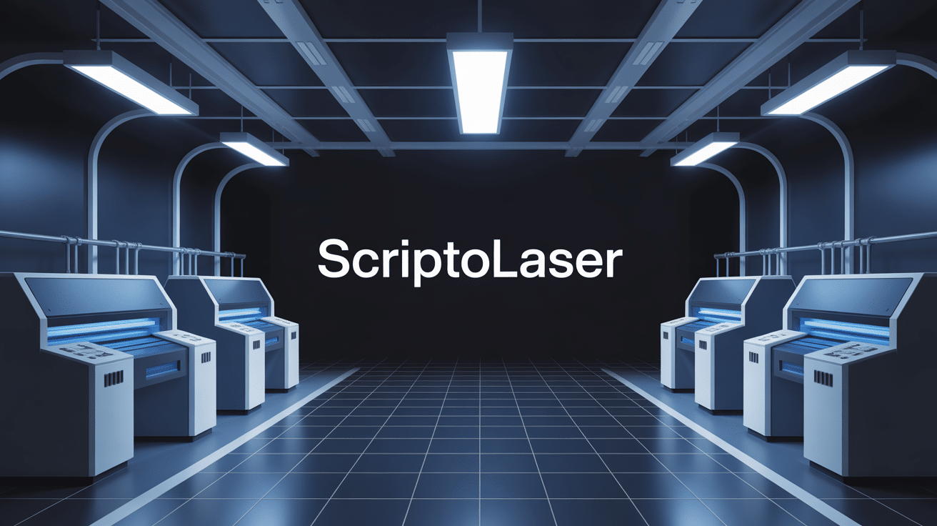 scriptolaser illustration gravure laser moderne