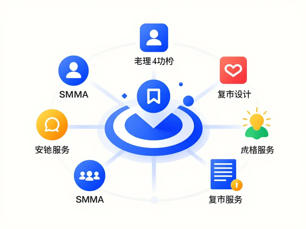 diagramme concept smma structure agence moderne