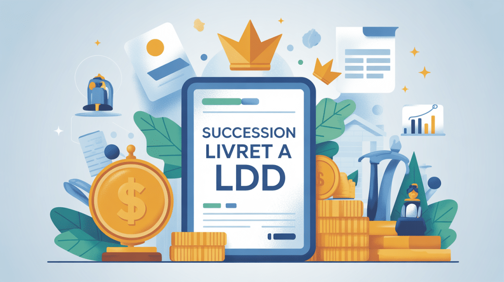 succession livret a et ldd transmission financière illustration