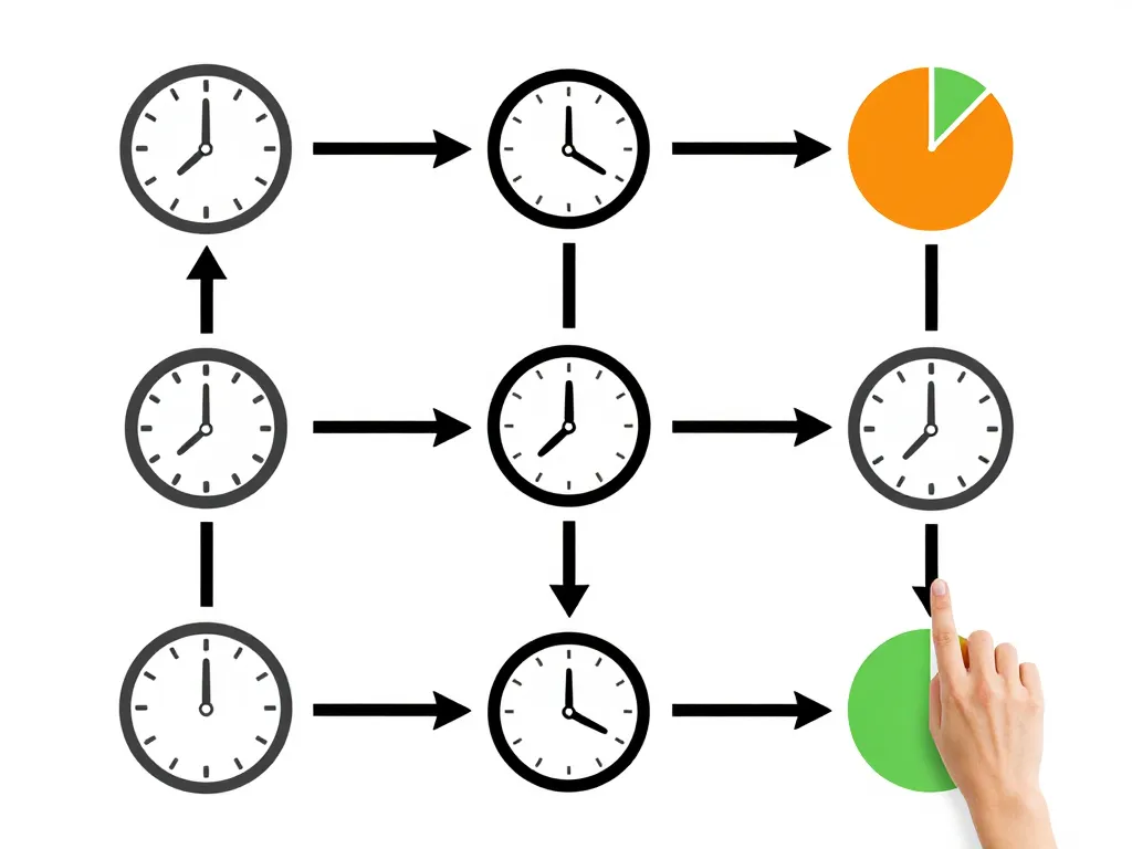 tableau de conversion min, diagramme relation minutes secondes heures