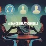 aisance relationnelle personnes discutant