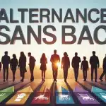 Illustration formation en alternance sans bac secteurs recrutent