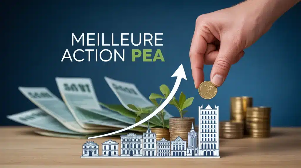 Choisir une action PEA avec des critères financiers