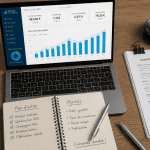 acheter un site e-commerce existant illustration bureau graphique