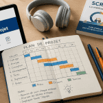 formation gestion de projets bureau moderne gantt