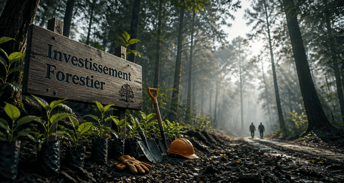 investir dans la foret panneau investissement forestier