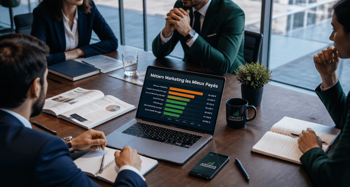 Les métiers du marketing les mieux payés en réunion