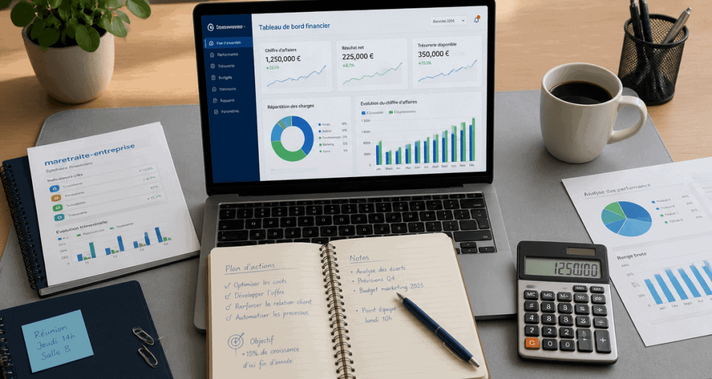 maretraite-entreprise dashboard financier retraite entreprise