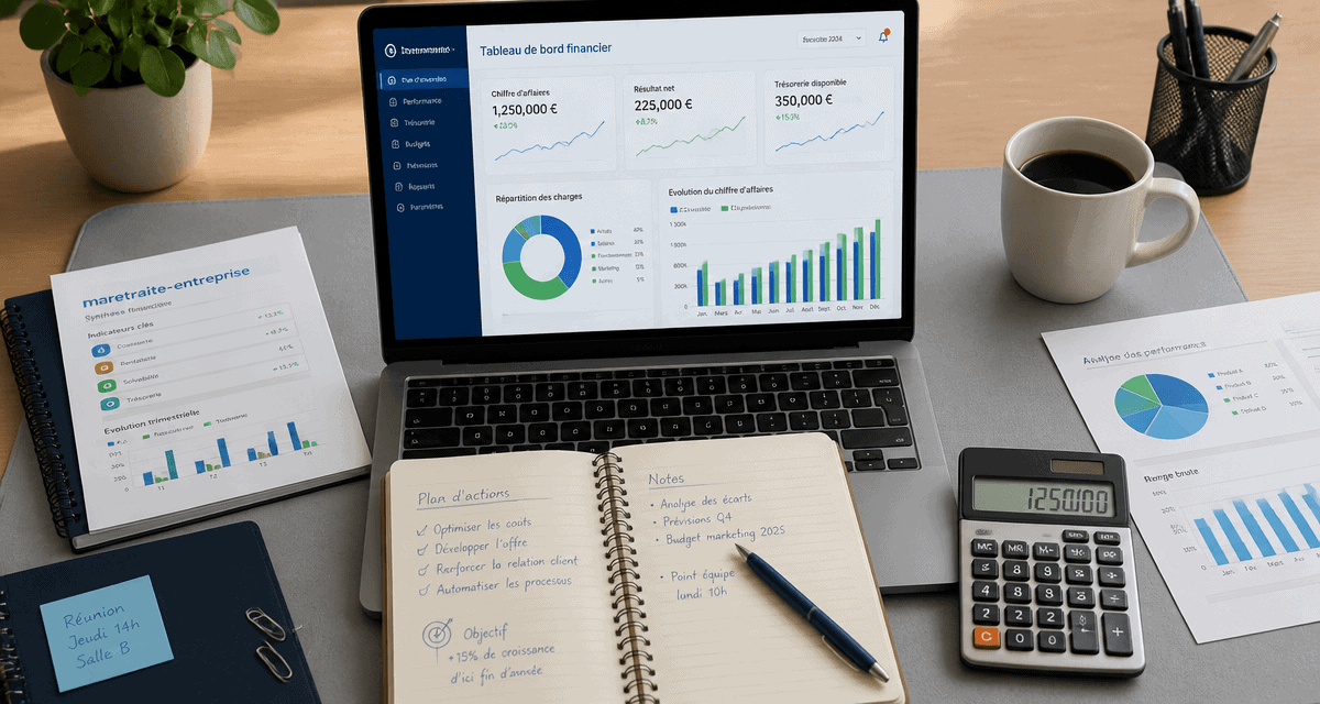 maretraite-entreprise dashboard financier retraite entreprise