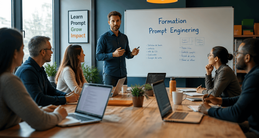 Prompt engineer formation avec professionnels en réunion