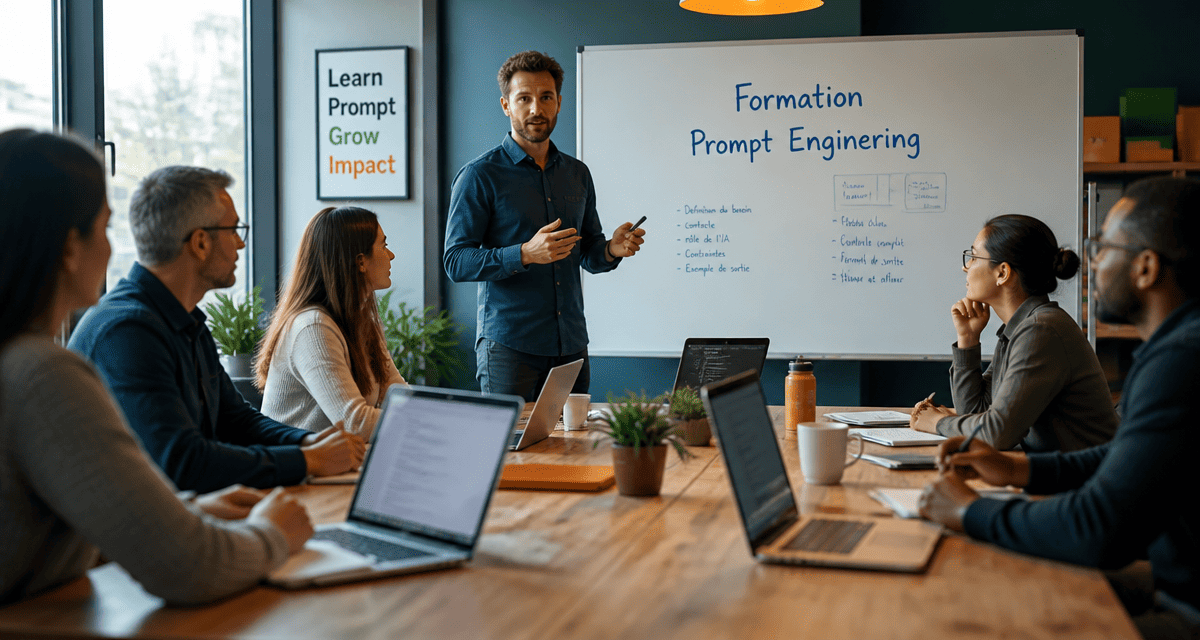 Prompt engineer formation avec professionnels en réunion
