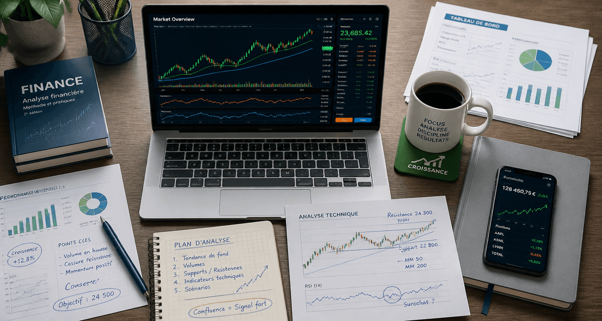 robot trading automatique sur ordinateur avec graphiques