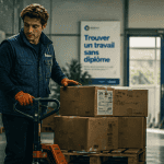 trouver un travail sans diplome en entrepôt