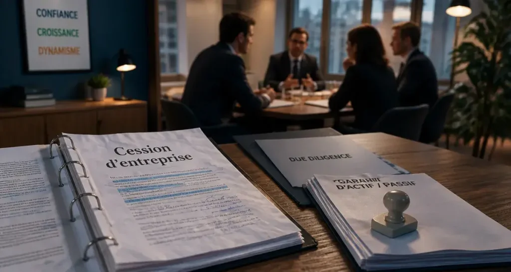 Comment vendre son entreprise : cession et due diligence en cabinet