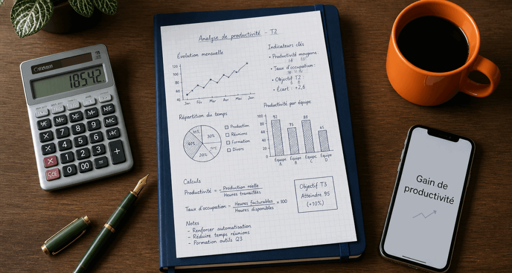 gain de productivité def sur bureau professionnel